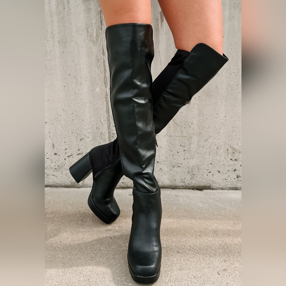 Over the knee boots